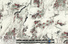 100% linen digital print - Miro' deconstructed .5 yds