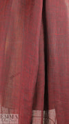 fine quality open weave cross dye linen - grenadine/pewter 1.5 yds