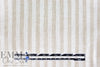 coastal stripe linen/rayon woven - beige/soft white .625 yds
