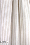 coastal stripe linen/rayon woven - beige/soft white .625 yds