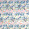 100% linen digital print - impressionistic water lilies 2 yd