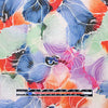 100% linen digital print - painted petals .625 yds