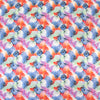 100% linen digital print - painted petals .625 yds