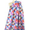 100% linen digital print - painted petals 1.375 yd