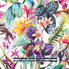 100% linen digital print - exotic garden 2 yds