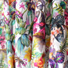 100% linen digital print - exotic garden 1.75 yds
