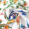 100% linen digital print - budding blossoms .625 yds