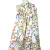 100% linen digital print - budding blossoms .625 yds