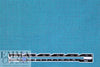 medium weight micro houndstooth linen woven - turquoise/fog 1.125 yds