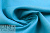 medium weight micro houndstooth linen woven - turquoise/fog 2.5 yd