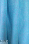 medium weight micro houndstooth linen woven - turquoise/fog .625 yds