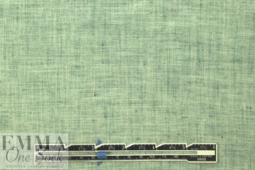 fine quality cross dye linen - spruce/white