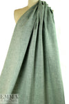 fine quality cross dye linen - spruce/white