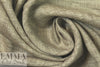 European medium weight linen woven - taupey twill 1 yard