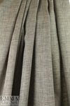European medium weight linen woven - taupey twill 1 yard