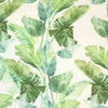 European 'banana palms' mid-weight linen woven