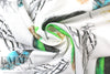 European linen digital print - feather flatlay 1.66 yd