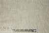 Italian medium weight linen twill - light gray/white .75 yds
