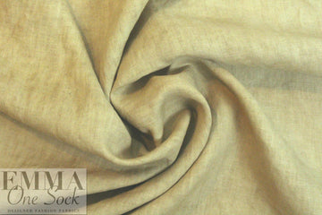 Italian bohemian linen woven - driftwood