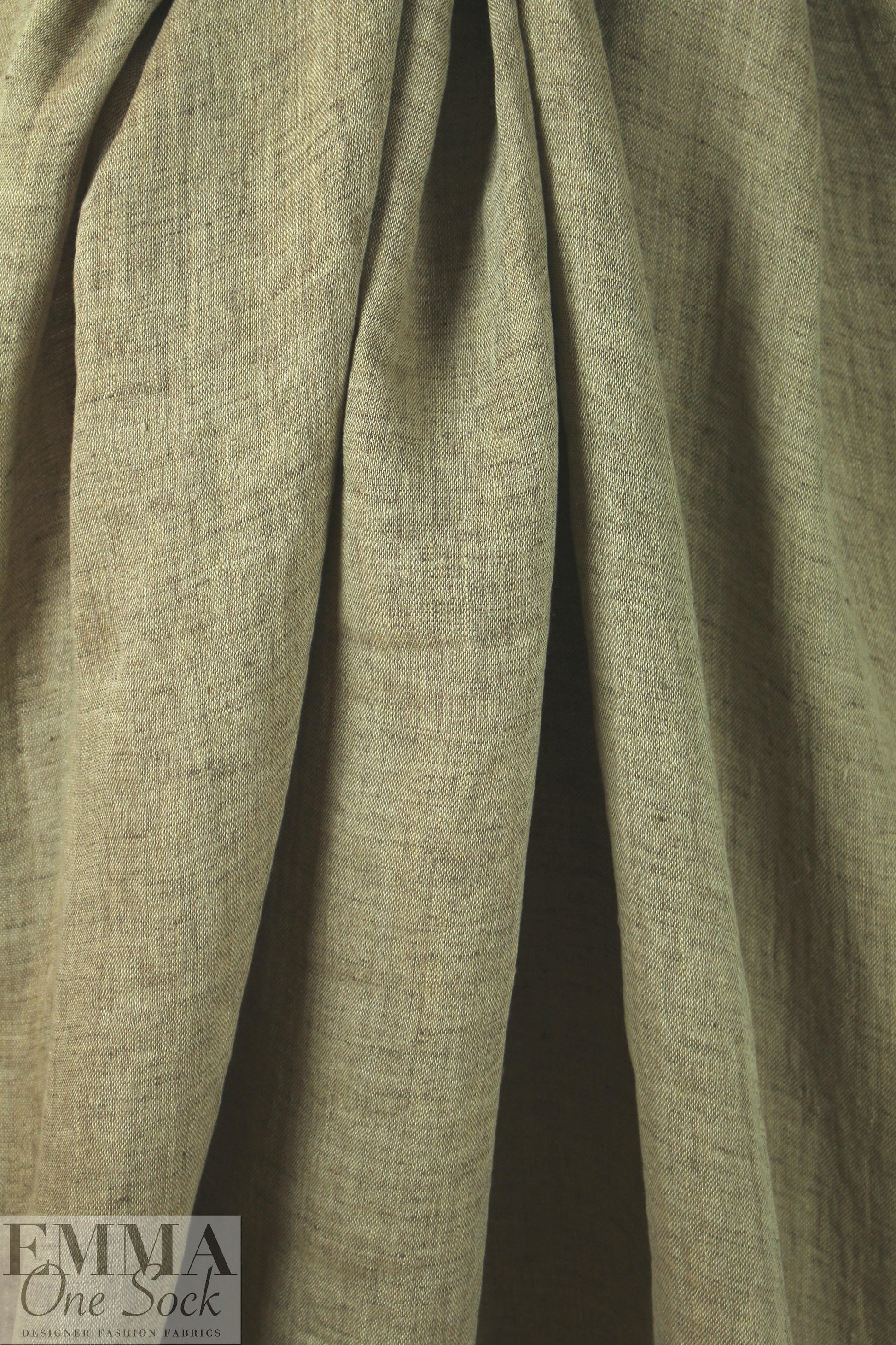 CA designer bohemian linen doublecloth - hemp