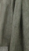 Italian 'hand-dyed' linen woven - storm