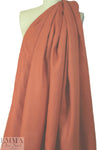 Italian medium-light weight linen - terracotta