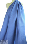 European medium-light weight linen woven - French blue