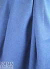 European medium-light weight linen woven - French blue 1.66 yd