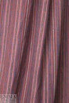 NY designer fine quality cross dye linen stripe - brick