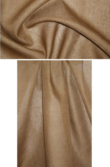 designer collection cross-dye linen - toasty brown