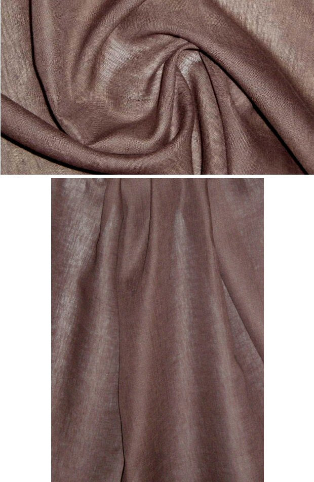 designer collection cross-dye linen - woodsy brown 1.625 yd