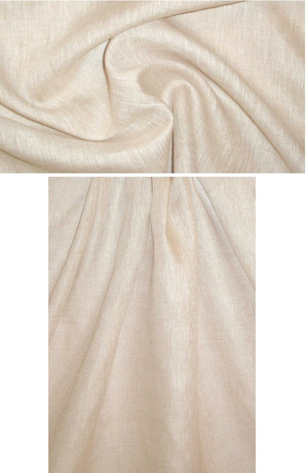 designer collection cross-dye linen - driftwood 1.10 yds