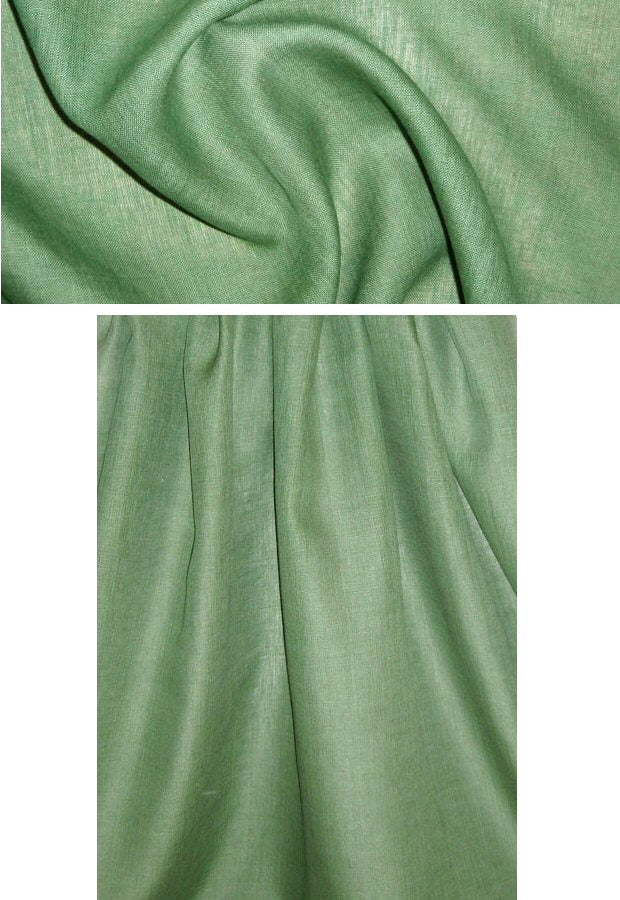 designer collection cross-dye linen - fern
