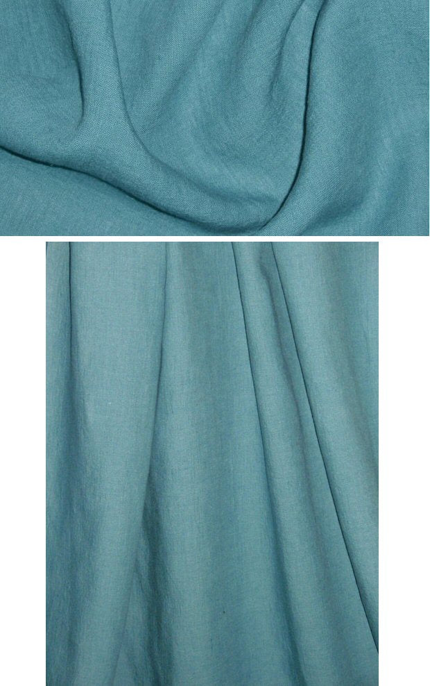 The0ry dusty blue lightweight linen woven 1.375 yds