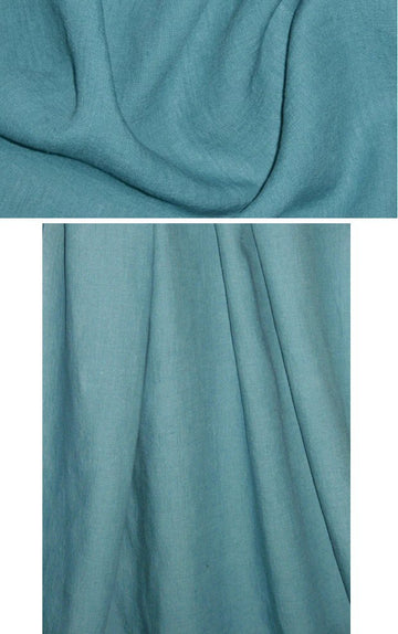 The0ry dusty blue lightweight linen woven 1.375 yds