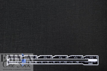 MTM 'Nisa' softened linen woven - black 2.5 yd