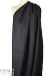 MTM 'Nisa' softened linen woven - black 2.5 yd