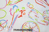 famous designer linen digital print - summer harvest