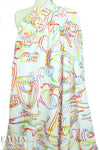 famous designer linen digital print - double vision 1.25 yd