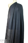 NY designer light weight linen - midnight