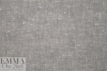 Italian cotton tweed woven - gray/white