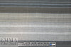 Italian gray/blue yarn-dyed stripes linen woven