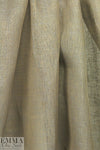 designer collection cross-dye linen - camel/gray