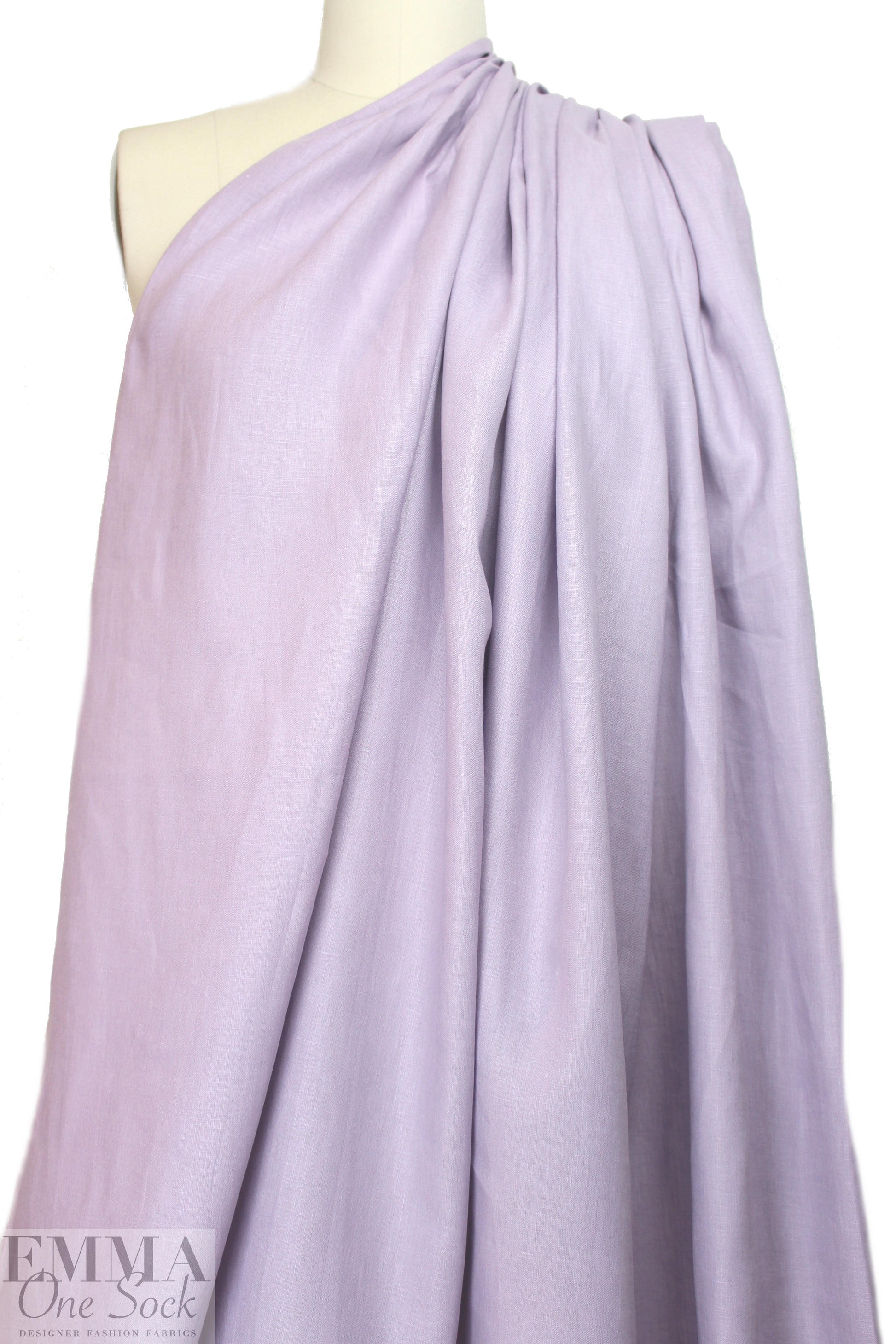 CA designer linen/tencel woven - lavender