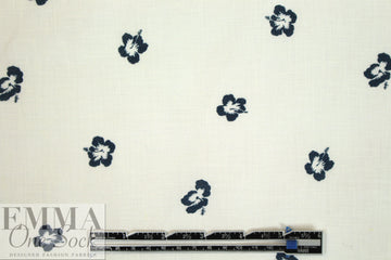 Ref0rmation linen print - flower motif