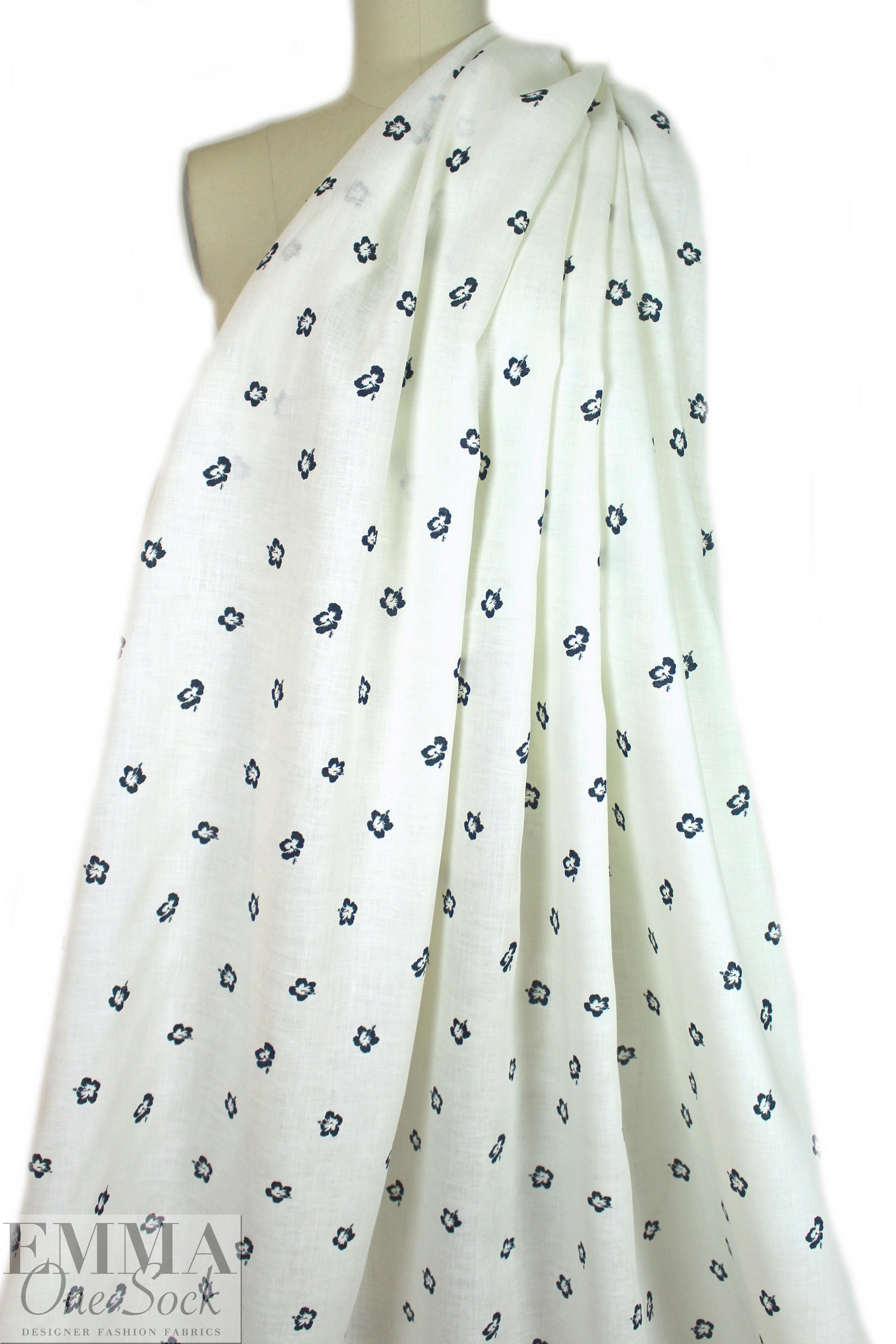 Ref0rmation linen print - flower motif