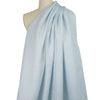 fine quality cross dye linen - ice blue/white 1 yard