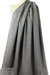 NY designer fine quality cross dye linen - black/white