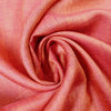 imported fine quality cross dye linen - blood orange .75 yds