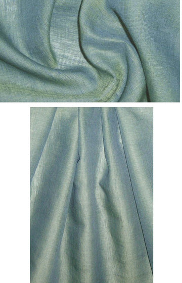 designer collection cross-dye linen - lagoon